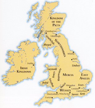 mappa Inghilterra