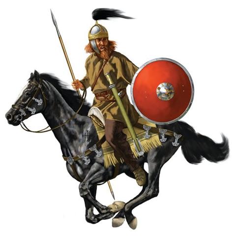 longobardo a cavallo