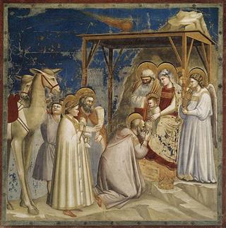 giotto - adorazione dei magi